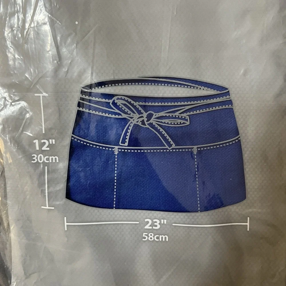 Chef Works Waist Apron F9 Blue Unisex One Size 12